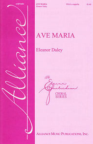 Ave Maria SSAA choral sheet music cover Thumbnail